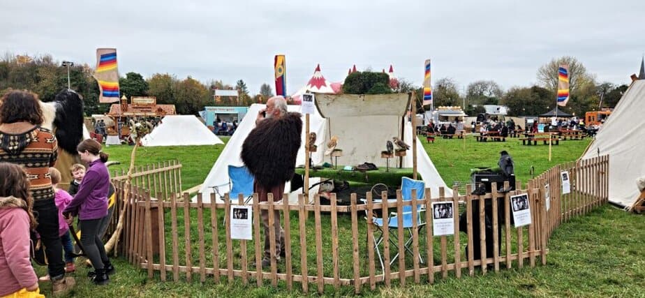 The Heritage Village during the Puca Festival